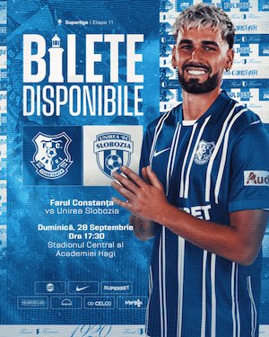 Bilete la Farul Constanta - Unirea Slobozia