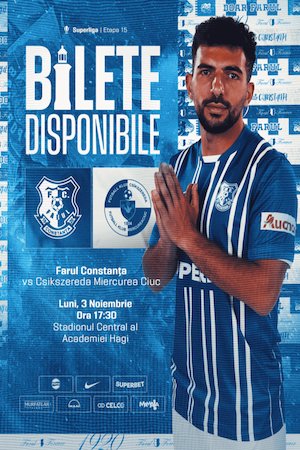 Bilete la Farul Constanta - FK Csikszereda