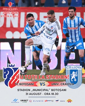 FC Botosani - Universitatea Craiova
