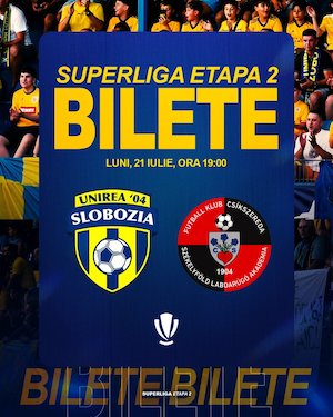Unirea Slobozia - FK Csikszereda
