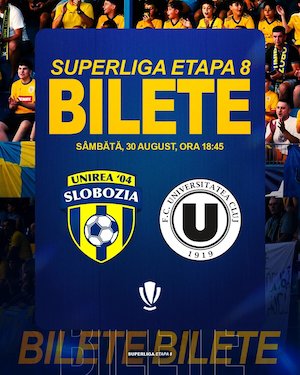 Unirea Slobozia - FC Universitatea Cluj
