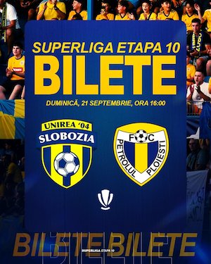 Bilete la Unirea Slobozia - Petrolul Ploiesti