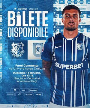 Bilete la Farul Constanta - Universitatea Craiova