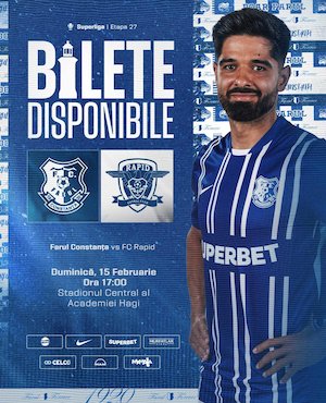 Bilete la Farul Constanta - FC Rapid 1923