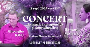 CONCERT DE MUZICA TERAPEUTICA SI SOUND-HEALING
