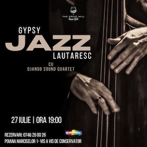 Bilete la Gypsy Jazz Lautaresc w/ Django Sound Quartet