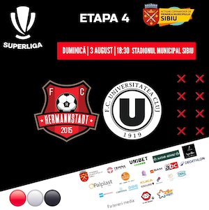 Bilete la FC Hermannstadt - FC UNIVERSITATEA Cluj