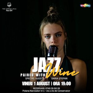 Bilete la Daria Ștefan | Jazz Paired with Wine
