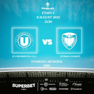 Bilete la FC UNIVERSITATEA CLUJ - ACS PETROLUL 52 PLOIESTI