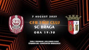 Bilete la CFR 1907 Cluj - SC Braga