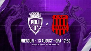 Bilete la SSU Politehnica Timisoara - CSM Resita