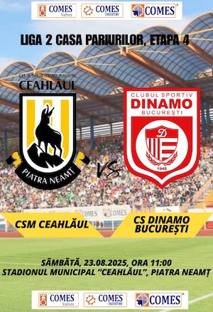 ACSM Ceahlaul Piatra Neamt - CS Dinamo Bucuresti