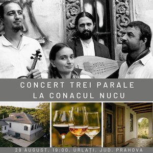 Concert Trei Parale la Conacul Nucu