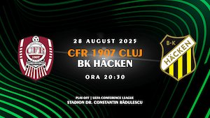 Bilete la CFR 1907 Cluj - BK HÄCKEN
