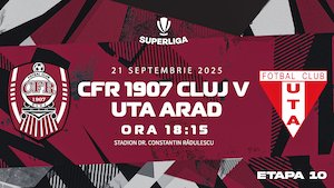 Bilete la CFR 1907 CLUJ - UTA Arad