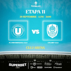 FC Universitatea Cluj - CFR 1907 Cluj