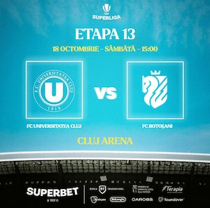 Bilete la FC Universitatea Cluj - FC Botoșani