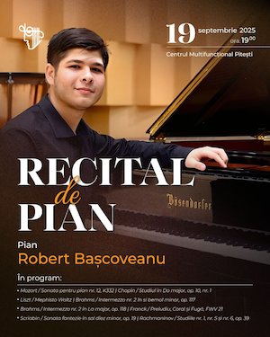 Recital de Pian - Robert Bascoveanu