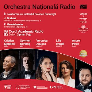 Bilete la Szymon Nehring - Cristian Mandeal - ORCHESTRA NAŢIONALĂ RADIO