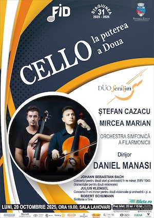 Bilete la CELLO LA PUTEREA A DOUA