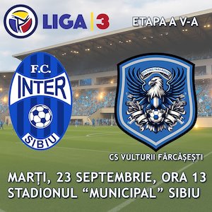 Bilete la AFC Inter Stars Sibiu - CS Vulturii Farcasesti