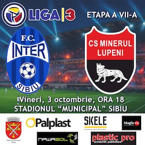Bilete la AFC Inter Stars Sibiu - ACS Minerul Lupeni