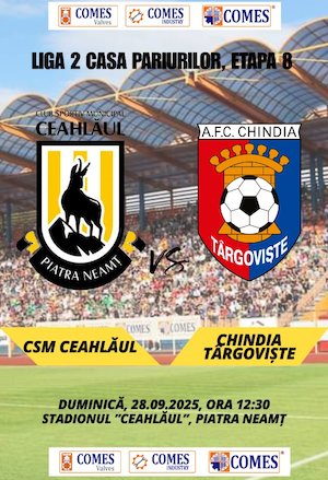 Bilete la ACSM Ceahlaul Piatra Neamt - AFC Chindia Targoviste
