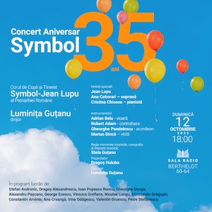 Bilete la Concert aniversar – Corul Symbol – 35 ani