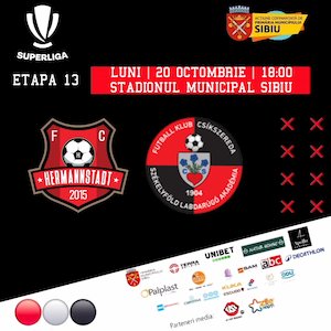 Bilete la Fc Hermannstadt - FK Csikszereda
