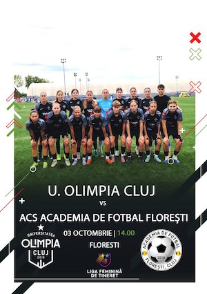 Bilete la U Olimpia Cluj vs Academia de fotbal Floresti
