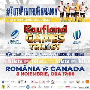 Bilete la Kaufland Games Trilogy - Romania vs Canada