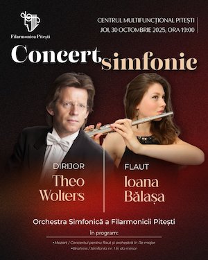Bilete la Concert Simfonic - Theo Wolters - Ioana Balasa