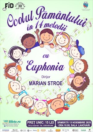 Bilete la Ocolul Pamantului in 14 melodii cu Euphonia