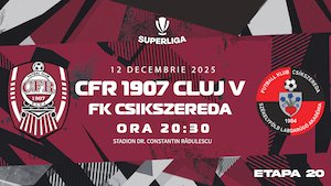 CFR 1907 Cluj - FK CSIKSZEREDA MIERCUREA CIUC