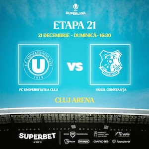 FC Universitatea Cluj - Farul Constanta