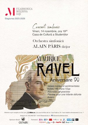 Bilete la Concert simfonic – Maurice Ravel – Aniversare 150