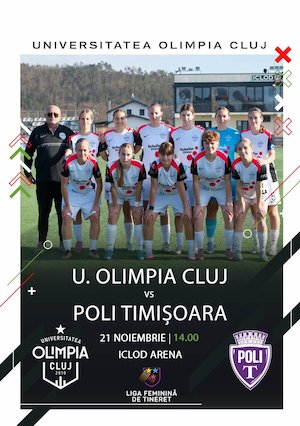 Bilete la U Olimpia Cluj vs Poli Timisoara