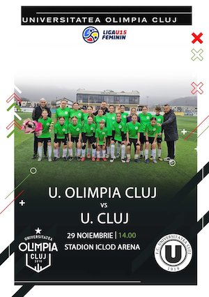 Bilete la U Olimpia Cluj vs Universitatea Cluj