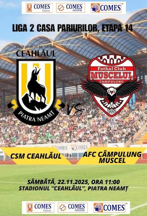 Bilete la ACSM Ceahlaul Piatra Neamt vs AFC Campulung-Muscel