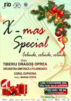 Bilete la X-MAS SPECIAL – COLINDE, COLINDE, COLINDE