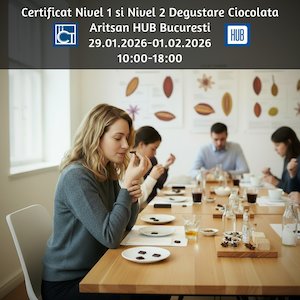 Combined Level 1 Plus & Level 2 Certificate in Chocolate Tasting