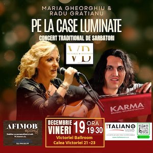 Concert tradițional de sărbători - PE LA CASE LUMINATE