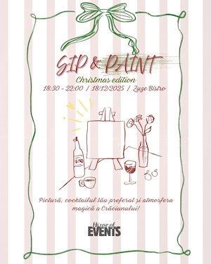 Bilete la Sip & Paint - Christmas Edition!