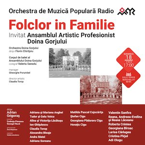 Folclor în familie – Orchestra de Muzică Populară