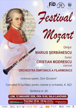 Bilete la Festival Mozart