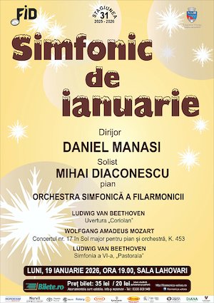 Bilete la Simfonic de Ianuarie