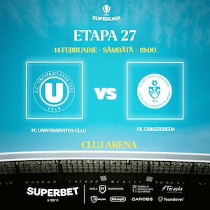 Bilete la FC Universitatea Cluj v AFK Csikszereda Miercurea Ciuc