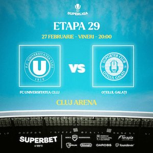FC Universitatea Cluj - Otelul Galati