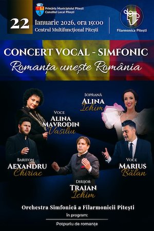 Bilete la Concert Vocal Simfonic - Romanta uneste Romania