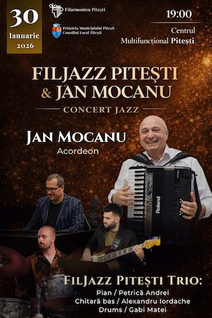 Bilete la Filjazz Pitesti si Jan Mocanu
